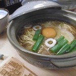 濃厚！鍋焼きラーメン専門店「あきちゃん」のあつあつキジ肉鍋焼きラーメンを食す！【高知市朝倉】