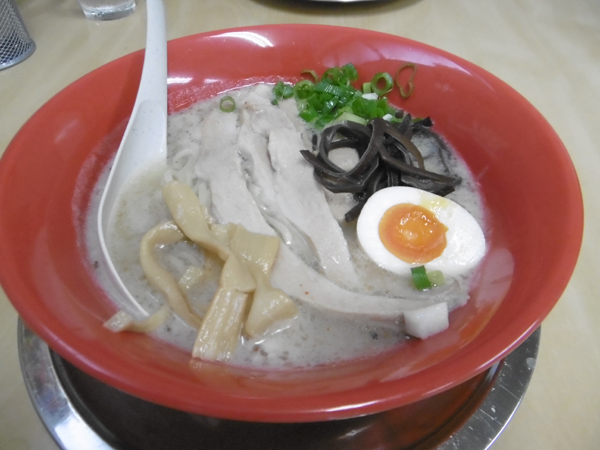 駅拉麺　ニンニクしょうゆラーメン1