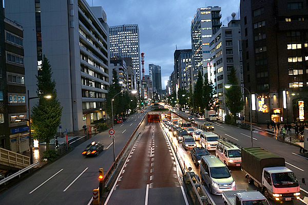 東京巡り 銀座 昭和通り