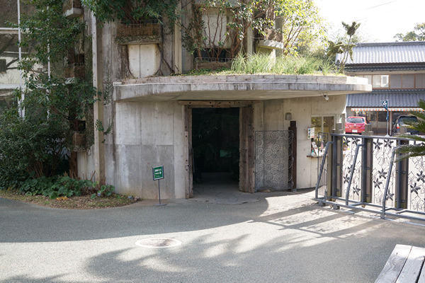 牧野植物園 入口付近