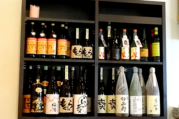 伊酒屋 りぐる お酒陳列