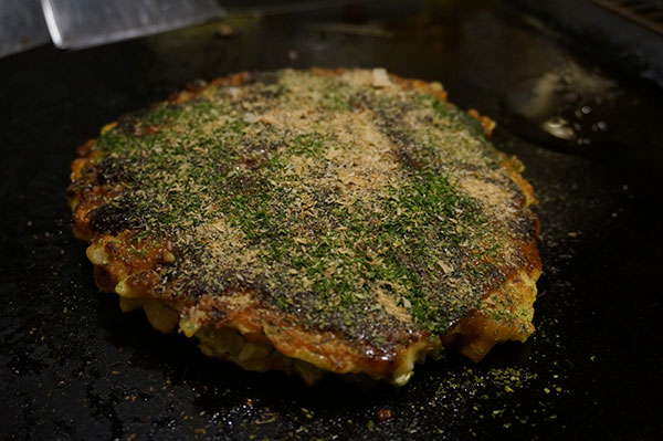 お好み焼き居酒屋 こむぎ お好み焼き完成～