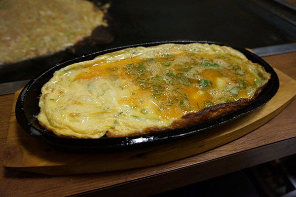 お好み焼き居酒屋 こむぎ 玉子ステーキ