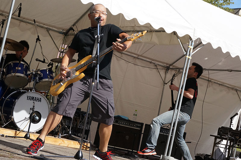 ラ・ラ・ラ音楽祭 帯屋町公園会場のZIKIDA