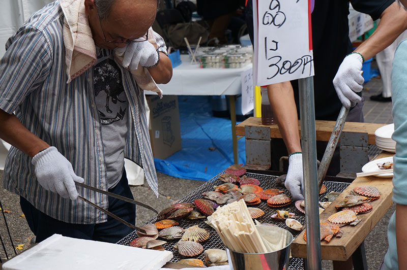 土佐の豊穣祭 土佐國美味集結！中央公園会場の海の幸