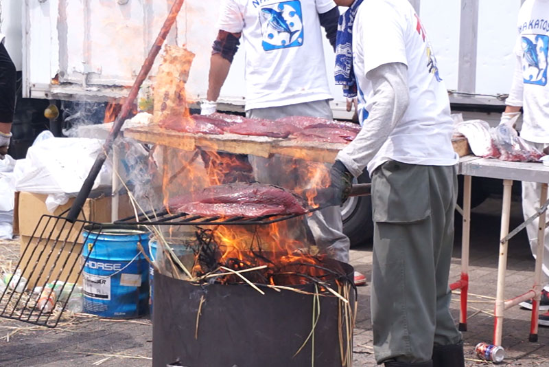 中土佐町久礼の鰹乃國かつお祭り2015