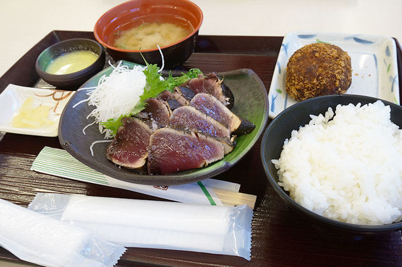 道の駅なぶら土佐佐賀の塩たたき定食