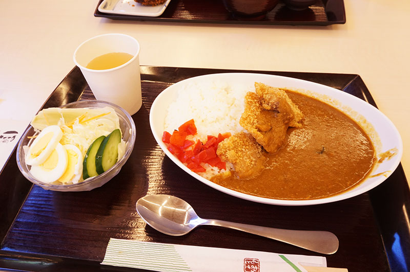 道の駅なぶら土佐佐賀のカツオカツカレー