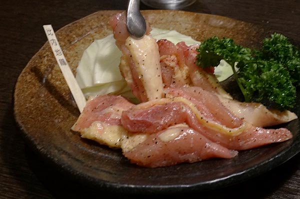 肉屋の焼肉ぷるこぎの比内地鶏