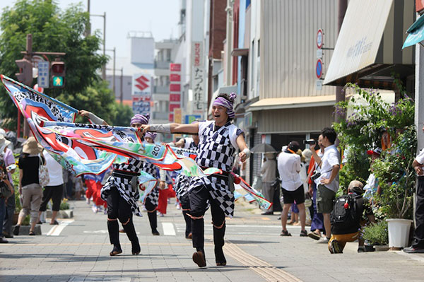 よさこい ゆったり鑑賞・観戦スポット上町競演場