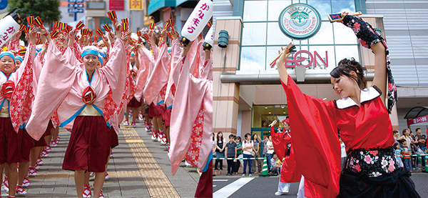 高知よさこい祭り 競演場と演舞場の違い